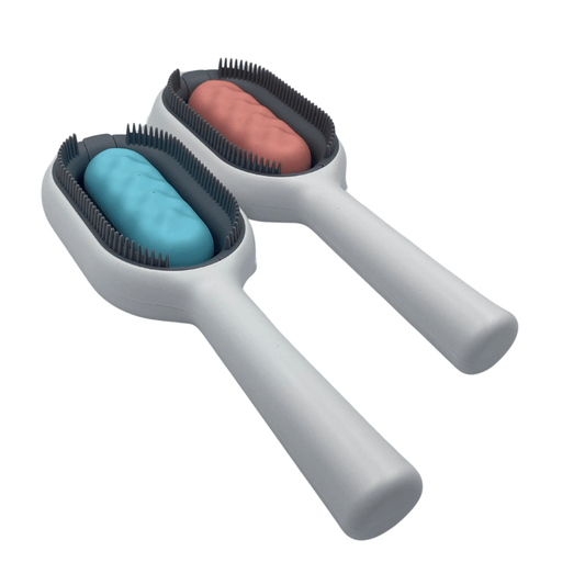 Gyvūnų plaukų šukos su vandens rezervuaru